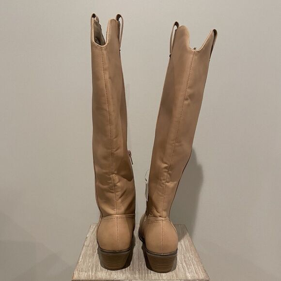 Universal Thread Women's Light Brown Sommer Western Riding Knee Boots Size 6 NWT - Picture 13 of 16